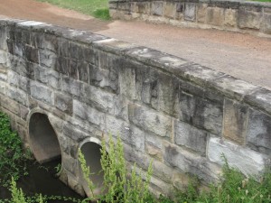 Before Cleaning the sandstone